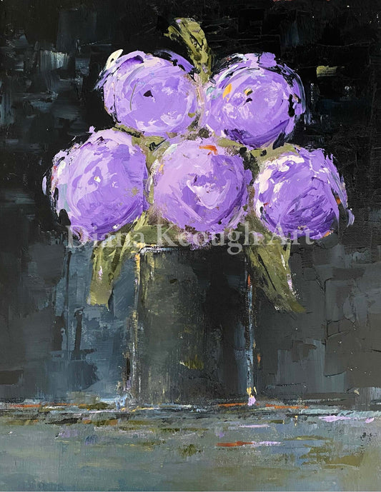 Purple Peonies