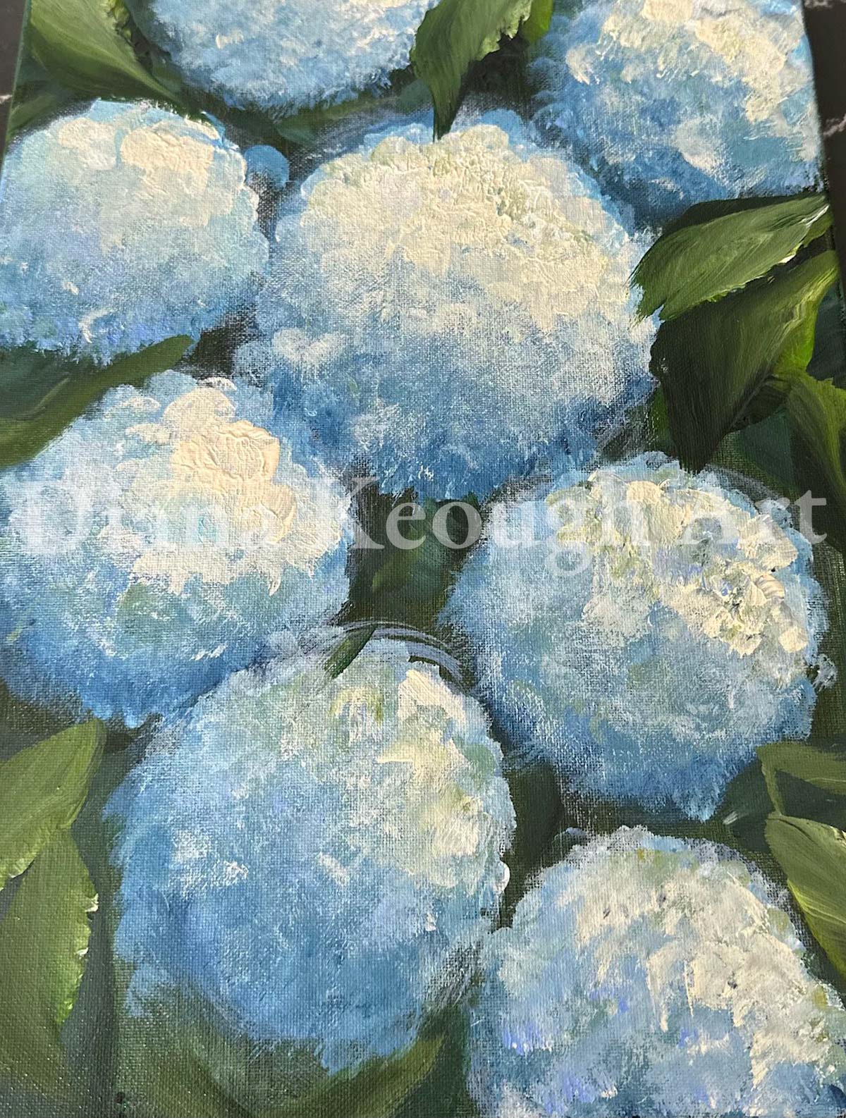 Blue Hydrangeas